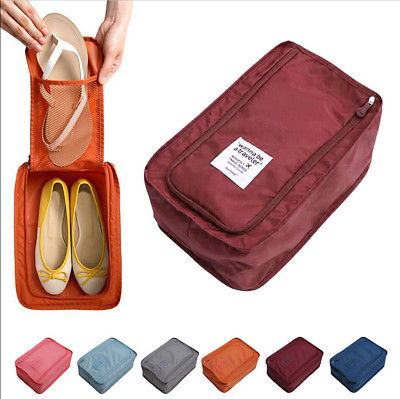 Waterproof Football Shoe Bag Travel Boot Rugby Sports Gym Carry Storage Case Box