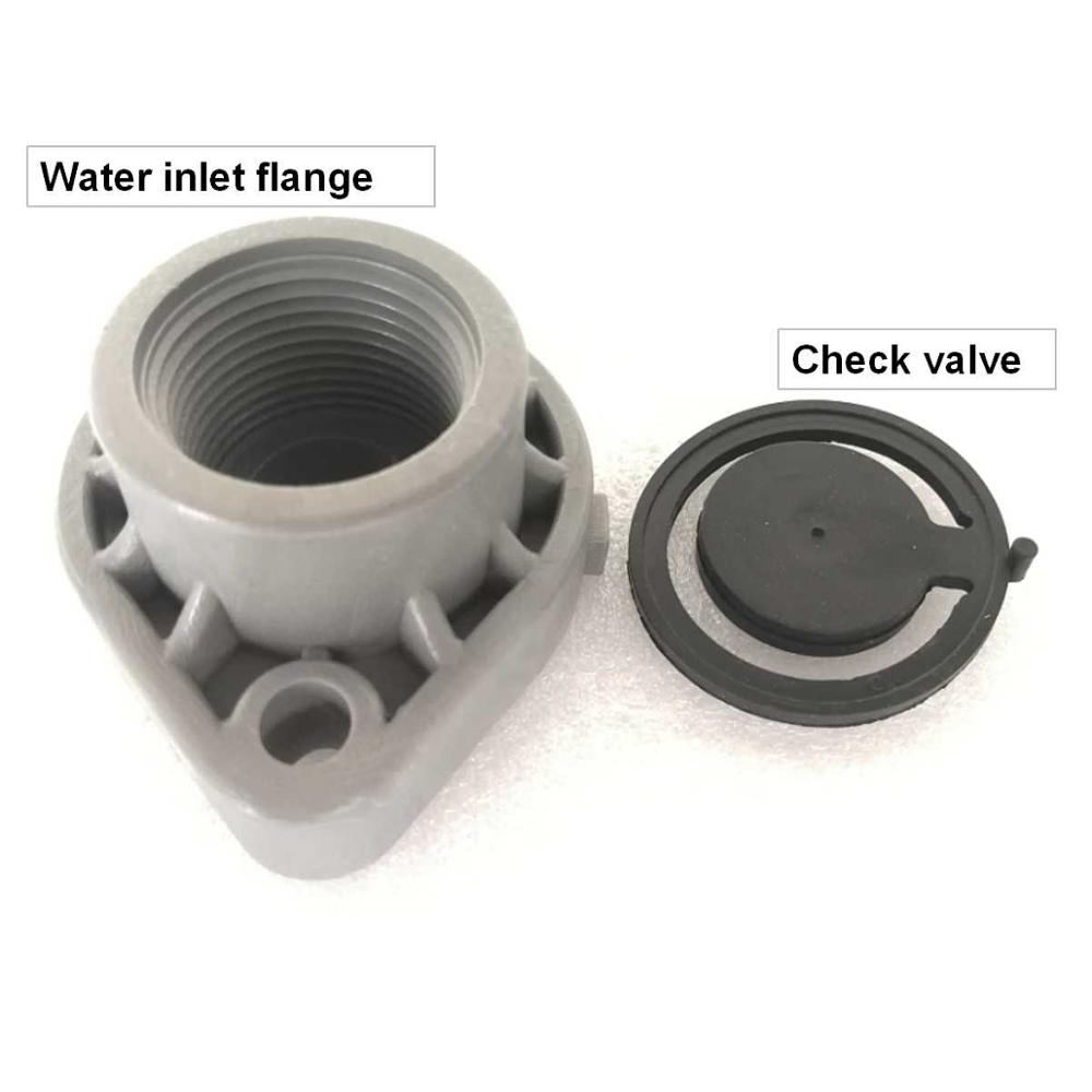 Spare Parts (Water inlet flange & Check valve) For Wilo PW-175EH/PW-175EAH/PW-176EAH Pumps: Two parts together