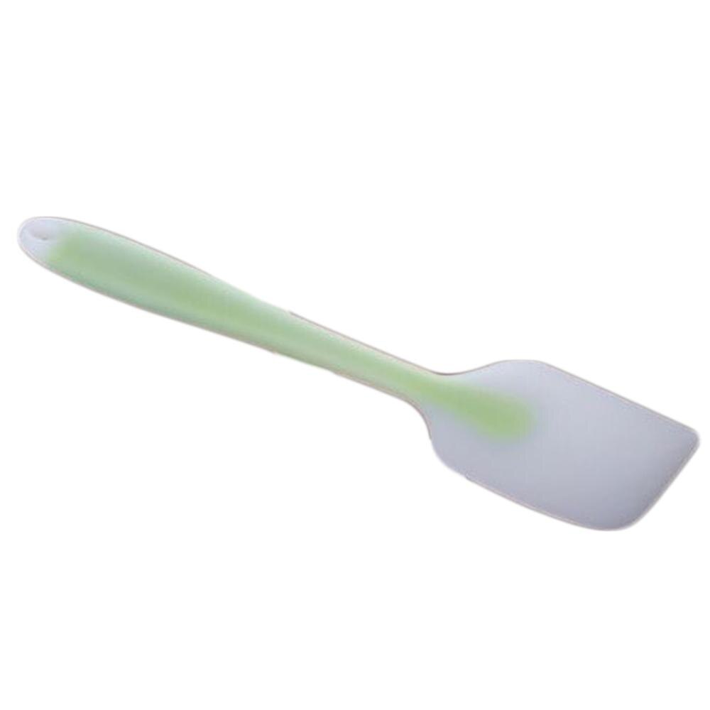1PC Large FDA Silicone Pastry Spatula Cake Cream Butter 20.5cm Silicon Spatula 6 Colors: GR