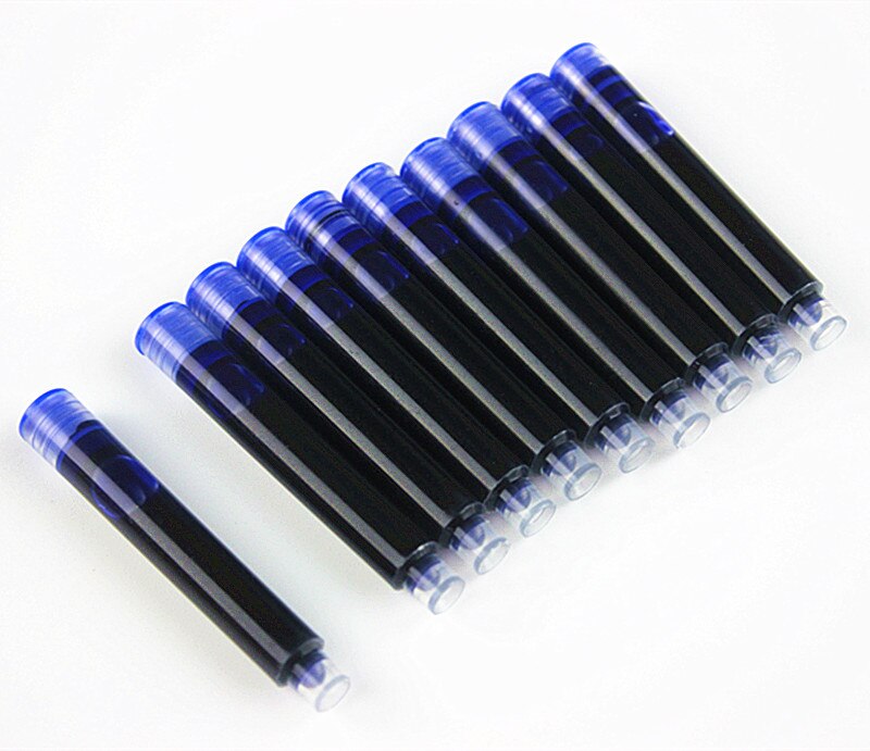 15pcs 359 Fountain Pen Blue Ink Refill Cartridges Pen refill