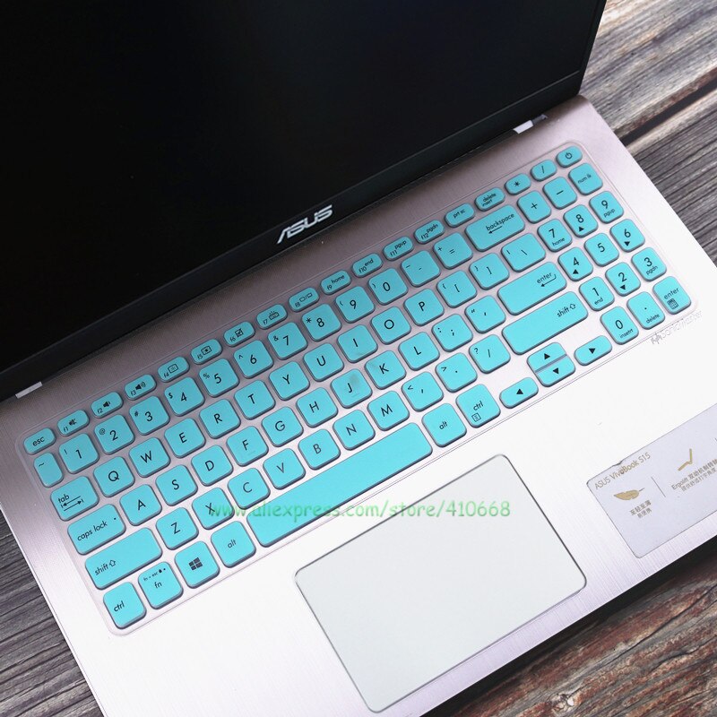 Silicone Laptop Keyboard Cover Skin For Asus Vivobook 15 ASUS VivoBook 15 M515UA M515U M515D M515DA M515 DA UA 15.6 Inch: Skyblue
