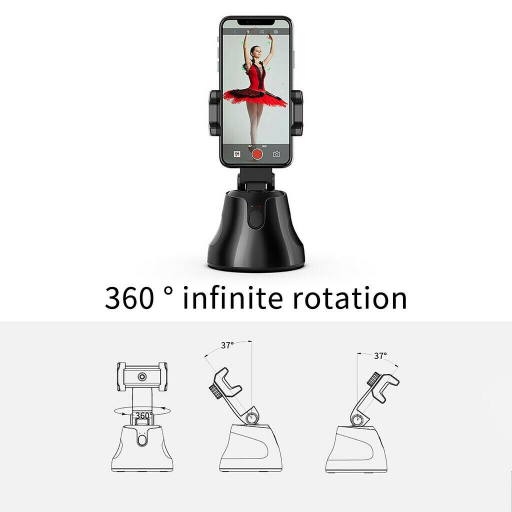 Multifunktionaler, tragbarer, kabelloser selfie-stick für haustiere mit smartphone-halterung (360 °-autofokus, objektverfolgung)