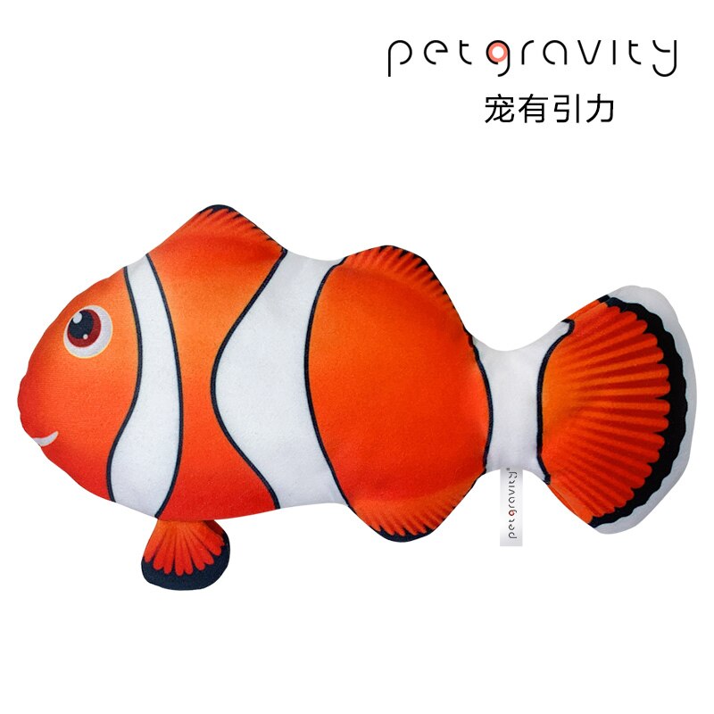 Jouet électrique interactif en forme de poisson pour chat, sauterelle, cataire réaliste, produit pour animaux de compagnie, chaton: Rouge