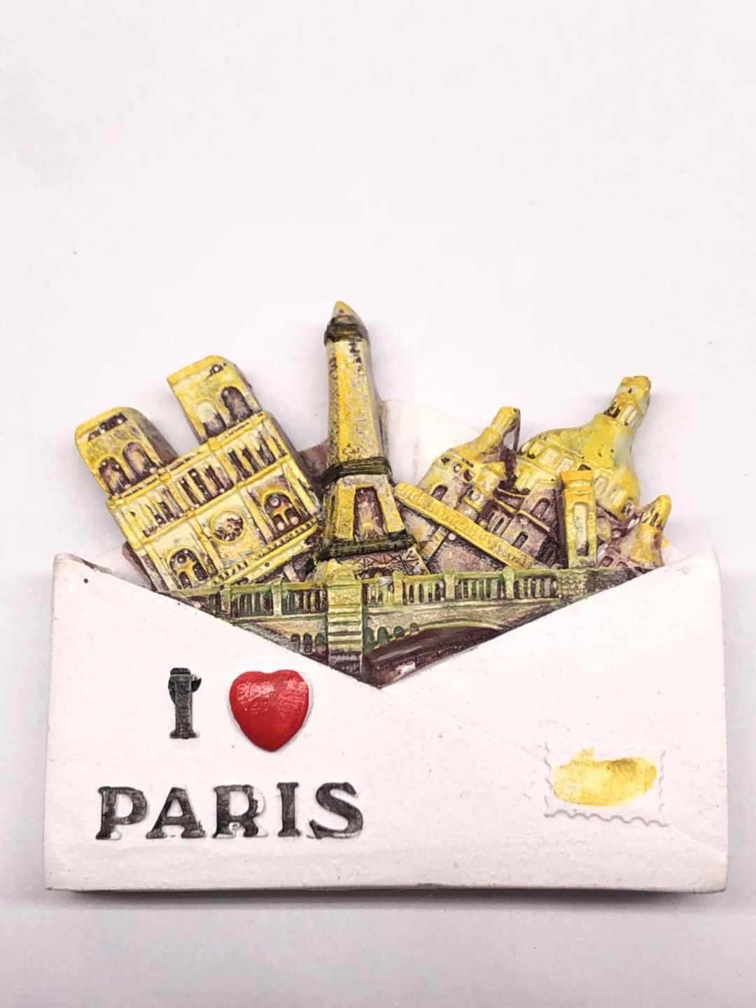 3d harpiks kjøleskapsmagnet eiffeltårnet fransk paris tur souvenir kjøleskap magneter avtagbar kjøkkenmagnet klistremerke hjemmeinnredning: Naturskjønne 16