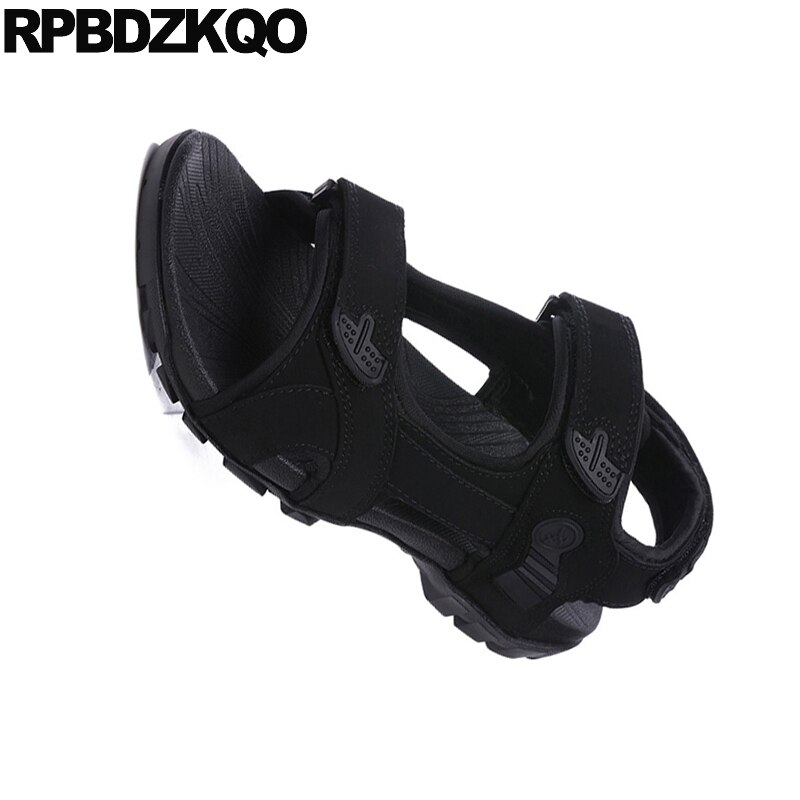 Gladiator Open Teen Casual Sport Romeinse Sneakers Mode Schoenen Heren Sandalen Zomer Outdoor Platte Waterdichte Zwarte Riem Water