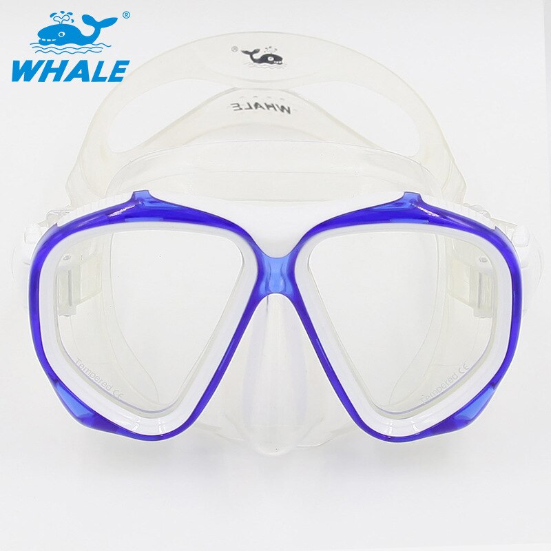 Hvalmærke scuba voksne dykkerbriller spearfishing scuba gear svømmemaske dykkerbriller dykkermaske udstyr: Dykkermasker 3