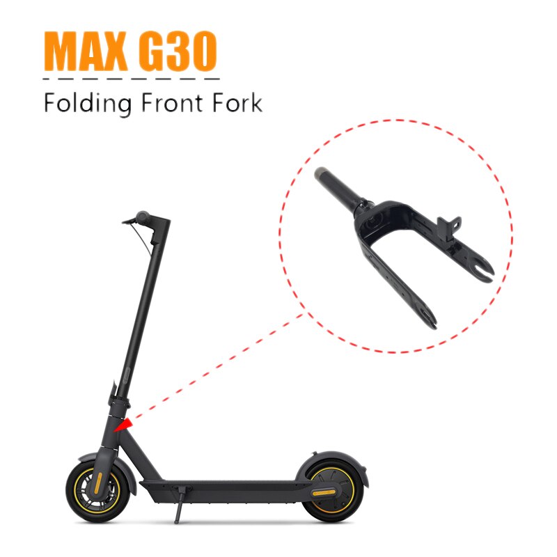 Foldable Front Fork Assembly for Ninebot MAX G30 Foldable Smart Electric Lightweight Fork: Default Title