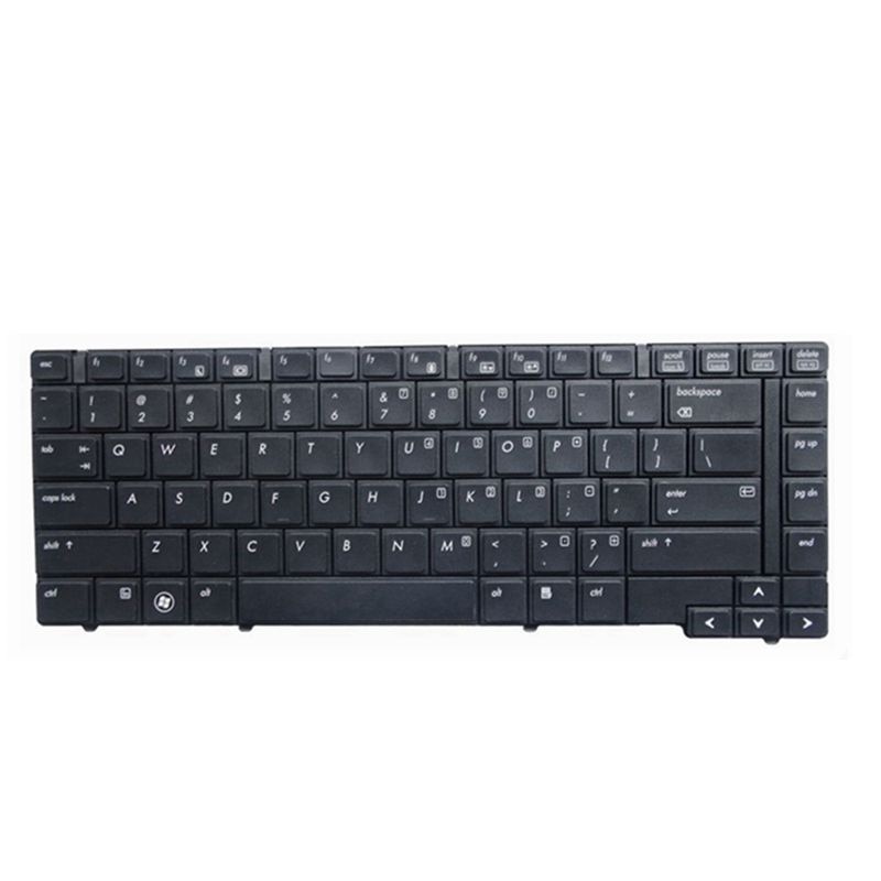 teclado Inglés para ordenador portátil HP 8440P 8440W 8440 US negro