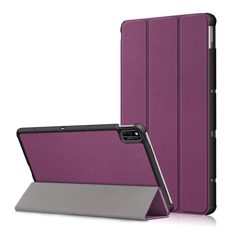 Étui pour tablette Huawei MatePad 10 4 10.4 10.4, support pliant, magnétique, housse intelligente pour Huawei MatePad: Purple