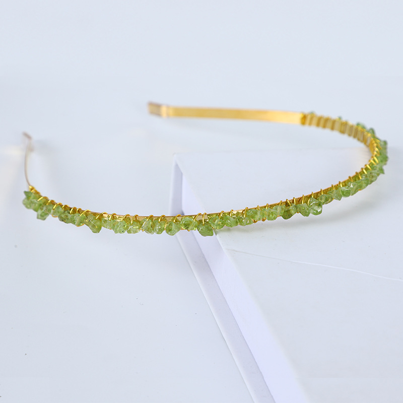 Bloem Prinses Hoofddeksel Strass Diamant Hoofdband Parel Voor Meisje Vrouwen Bruids Haarband Bruiloft Haaraccessoires: Sky Blue