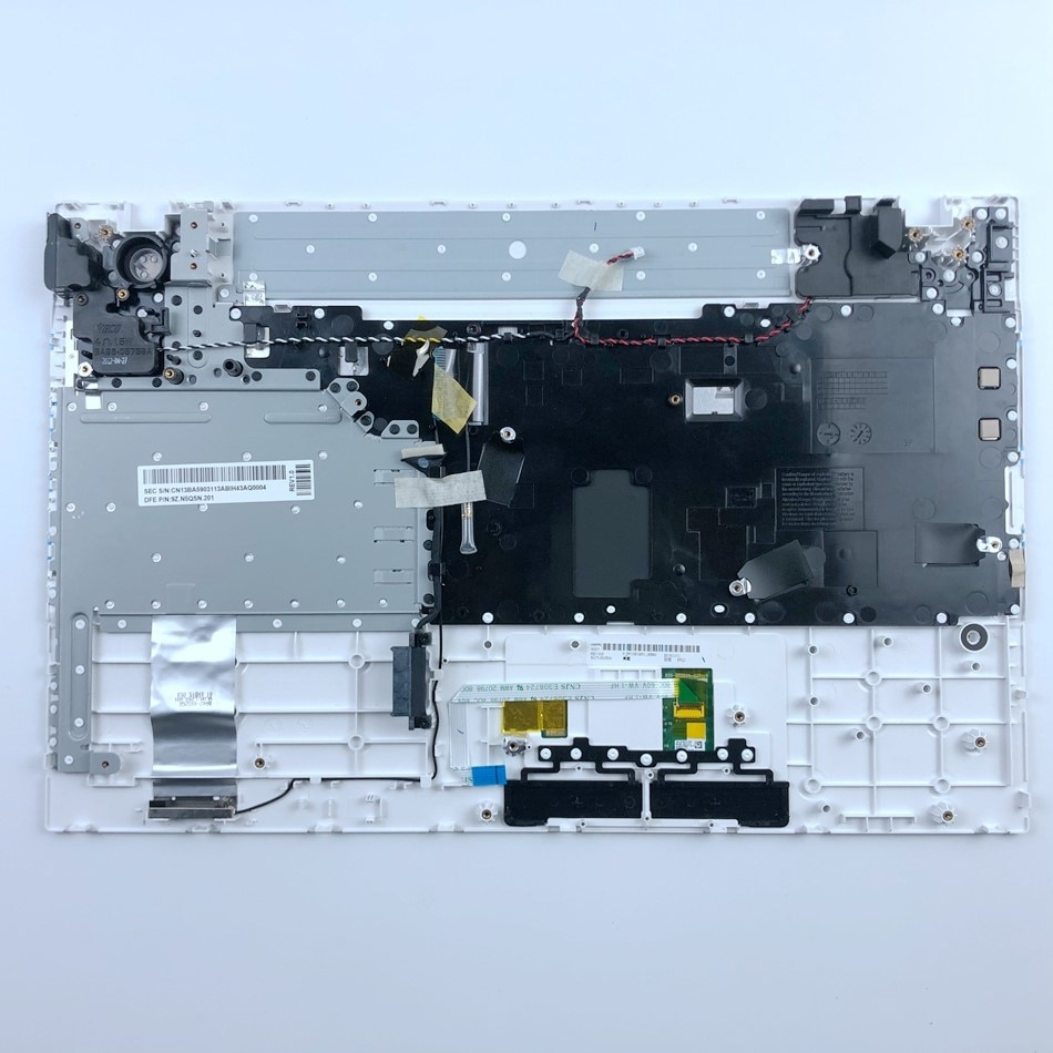 US Laptop Keyboard touchpad palmrest for Samsung NP300V5A NP305V5A 305V5A 300V5A Black&White US Layout