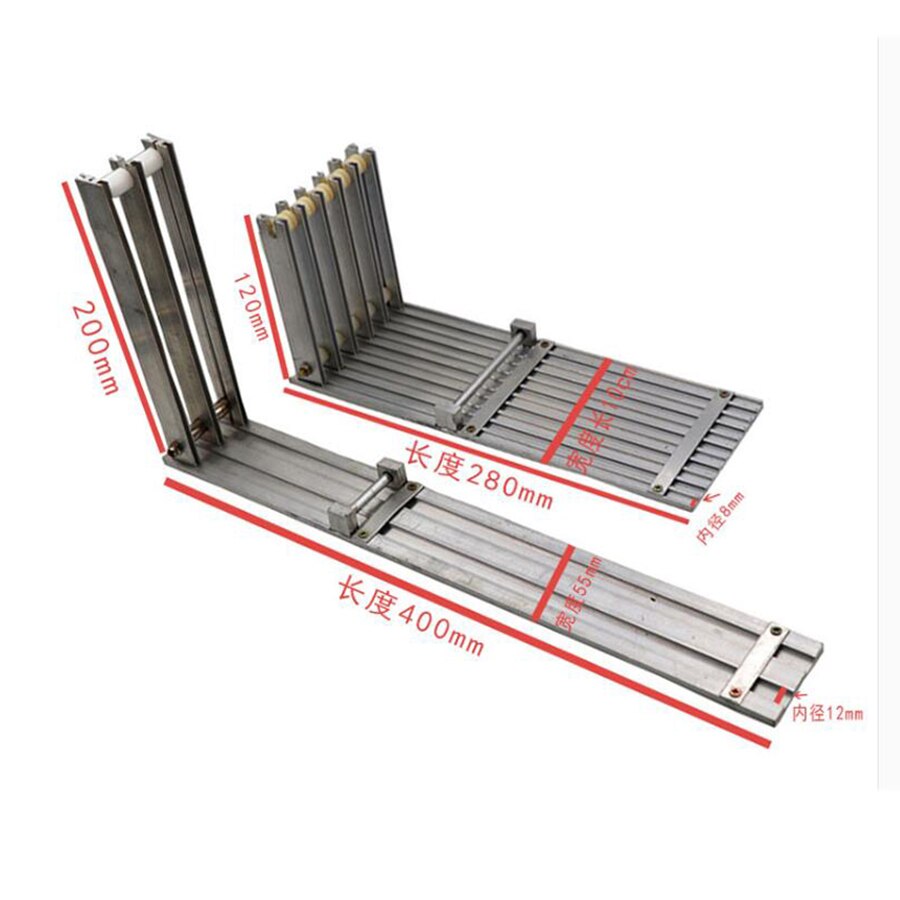 Manual smt placement machine full 5 slot double slot aluminum alloy paper feed slot five slot smt component placement machine