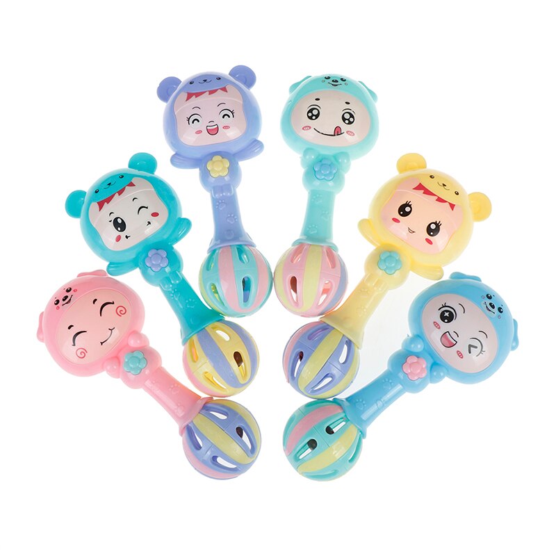 Baby Shaker Zand Hamer Speelgoed Dynamische Ritme Stok Rammelaars Kids Musical Party Favor Muziekinstrument Speelgoed Willekeurige Kleur