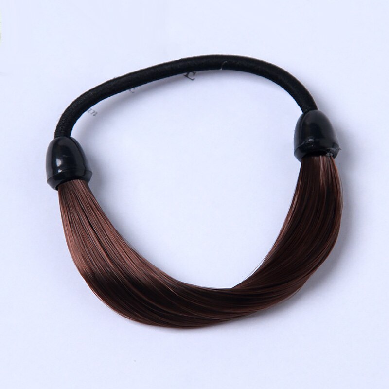 Cute Hair Ropes Scrunchie Ponytail Holder Hairband 1pc Female Girl Straight Elastic Hair Band Hair Accessories: 02