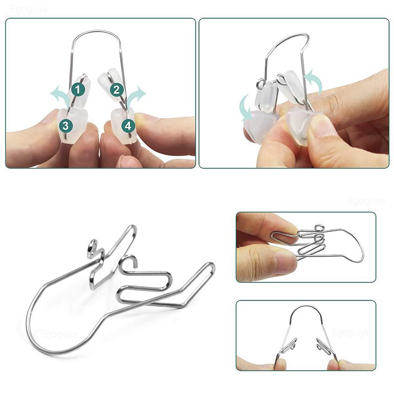 1pc Nose Bridge Reshaper Clip Nose Up Corrector Lifting Shaping Shaper Nose Straightening Orthotics Facial Massager Beauty Tool