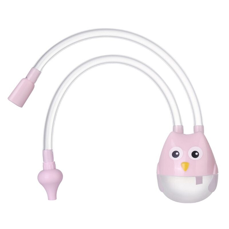 Baby Nasale Zuig Aanzuiger Neus Cleaner Sucker Zuig Tool Bescherming Baby Mond Zuig Aanzuiger: Roze