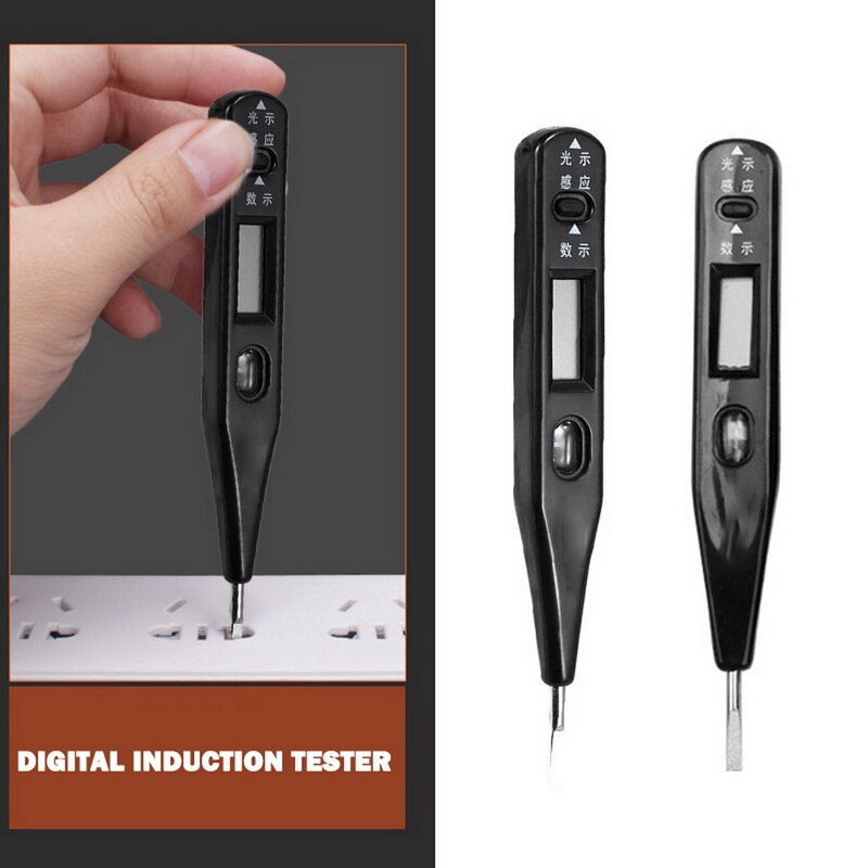 Pocket Elektrische Indicator Voltage Teater Pen Muur Ac Dc Stopcontact Detector