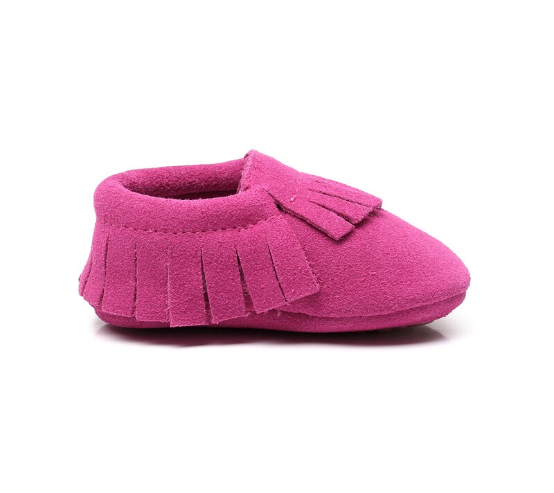 Baby Kleid Schuhe Kleinkind Baby Krippe Schuhe Weiche Sohle Quaste Vor-Wanderer Mokassins Anti-Unterhose Mädchen Lila prinzessin Kleid Schuhe