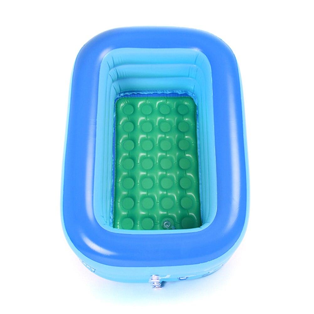 Bañera de baño para niños, para uso en el hogar, piscina inflable cuadrada, piscina inflable para niños GHS99