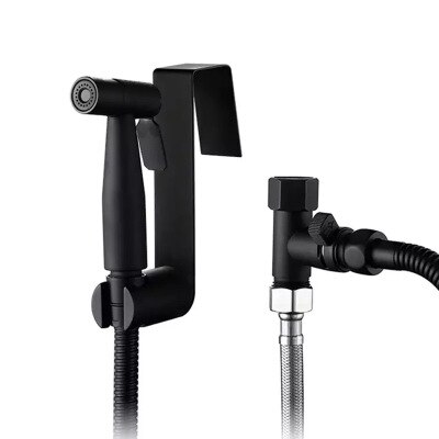 Yooap Matte Black Bidet Douche Kraan Massief Messing Bidet Kraan Moslim Ducha Higienica Warm Koud Water Mengkraan Wc Kranen