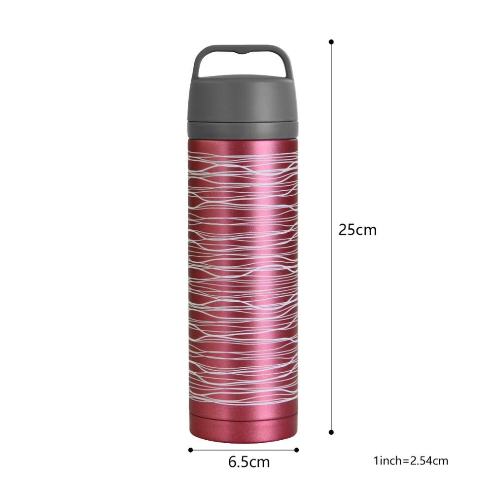 350ml double wall stainless steel portable thermos flask