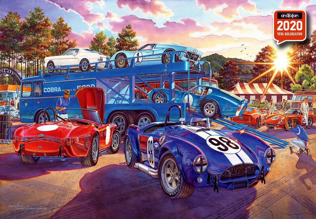 Anatolische puzzel 260 stukjes raceauto volwassene-tiener-kind leren monteren leren educatie speelgoed legpuzzels vast