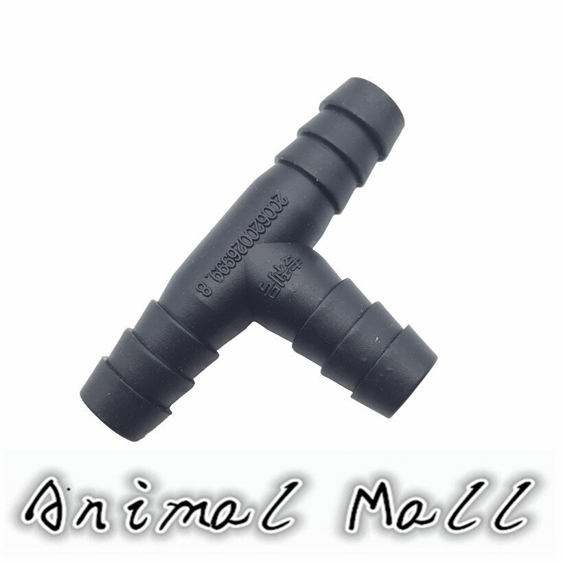 Cano de plástico 50 peças 9.5mm, tubulação de plástico animais sistema de água potável aves ferramenta bebedouro jardins necessidade de beber pássaros: Default Title