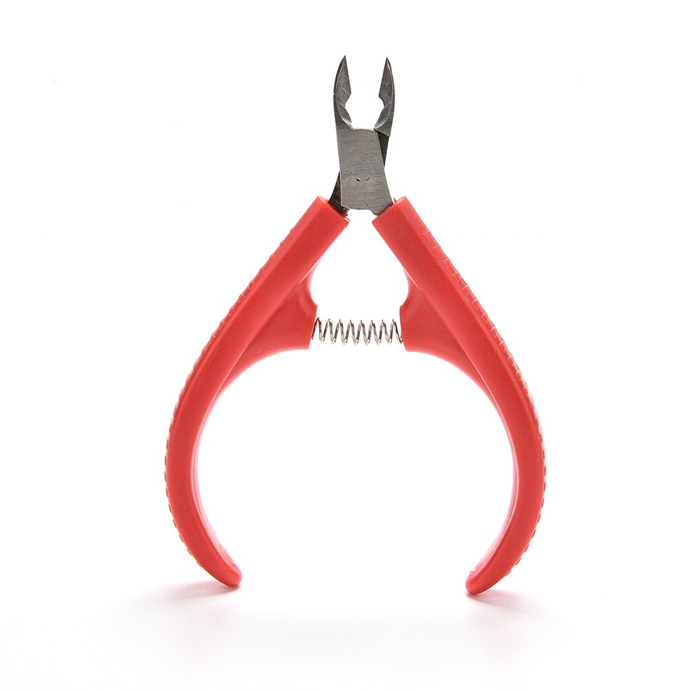 Ensemble de pinces à ongles en acier inoxydable, 1 pièce, outil de Nail Art, cuillère poussoir, dissolvant de manucure, pince à cuticules, ensemble de coupe-ongles