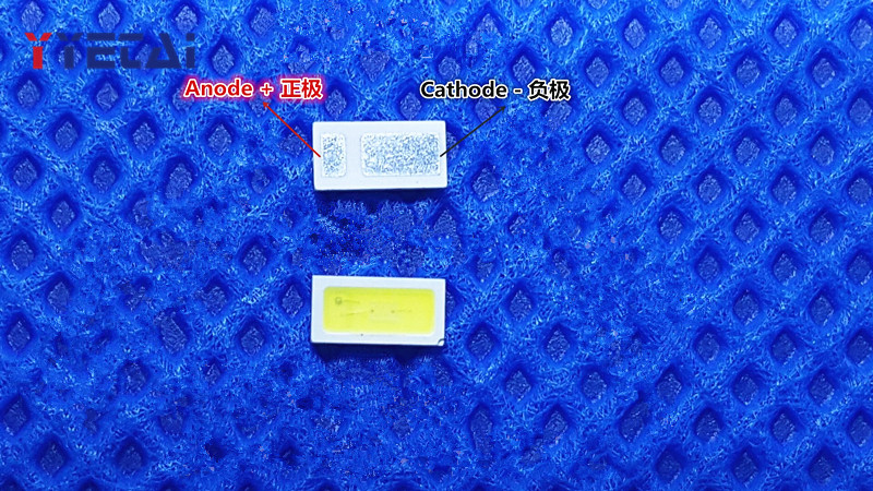 Yongyetai led lcd tv display backlight kralen 1w 6v 7030 lamp kralen koel wit licht