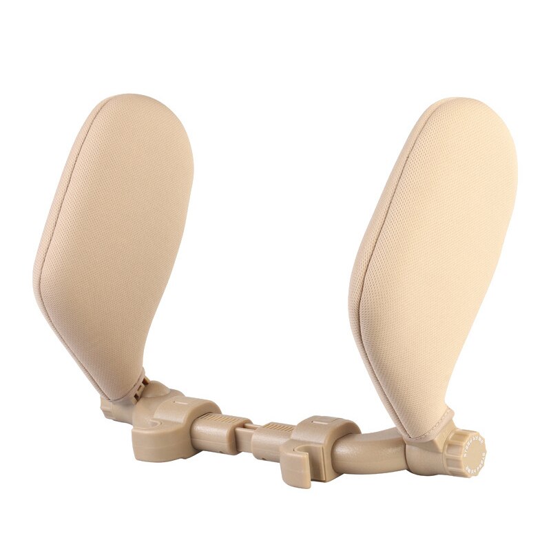 Autostoel Hoofdsteun Reizen Rest Nekkussen U-Vormig Kussen Voor Kinderen Volwassen Kinderen Auto Seat Hoofd Kussen Auto kussen Slaap Helper: Beige