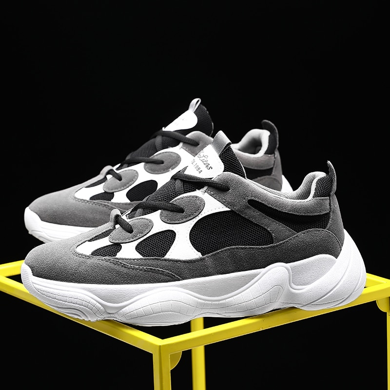 Platform Mode Instappers Mannen Flats Ademende Mannen Casual Schoenen Slip Op Sneakers Mannen Schoenen Mocassins Tenis Masculino Adulto