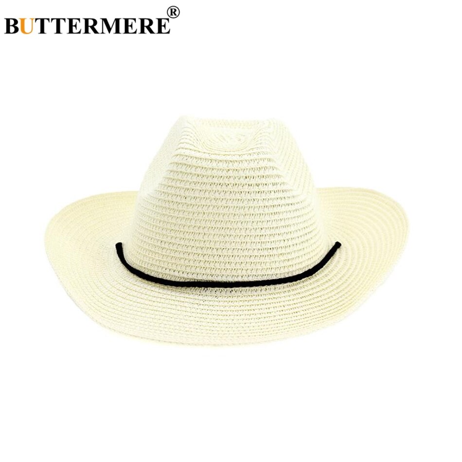 Buttermere hat cowboy mænd kvinder bred skygge solhat afslappet kaki strand stråhat kvinde mandlig forår sommer cowboyhat