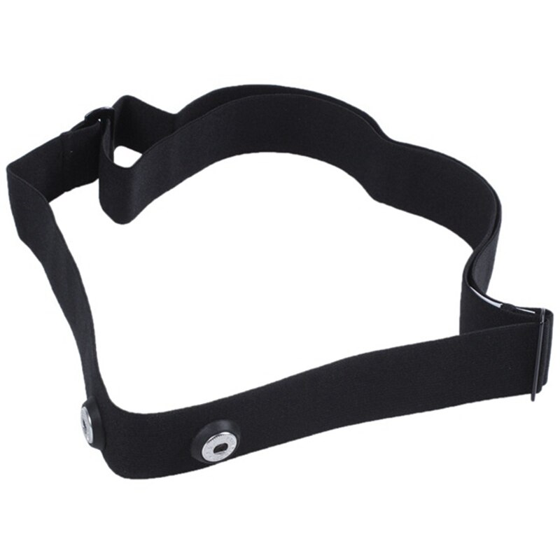 Chest Belt Strap For Polar Wahoo Garmin For Sports Wireless Heart Rate Monitor,Black: Default Title