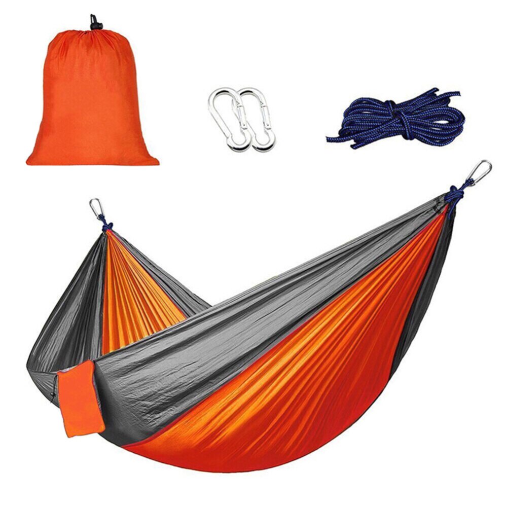 Outdoor Travel Hammock Portable Double Camping Hammock with Tree Straps