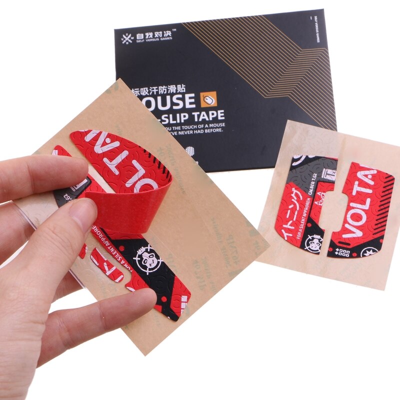 EMSea 1 Set Anti-Slip Muis Grip Tape Stickers Compatibel met Razer Compatibel met Viper V3 Pro voor Verbeterde Gaming Precisie Voorgesneden en Zweetbestendige Huid, Aarde Patroon