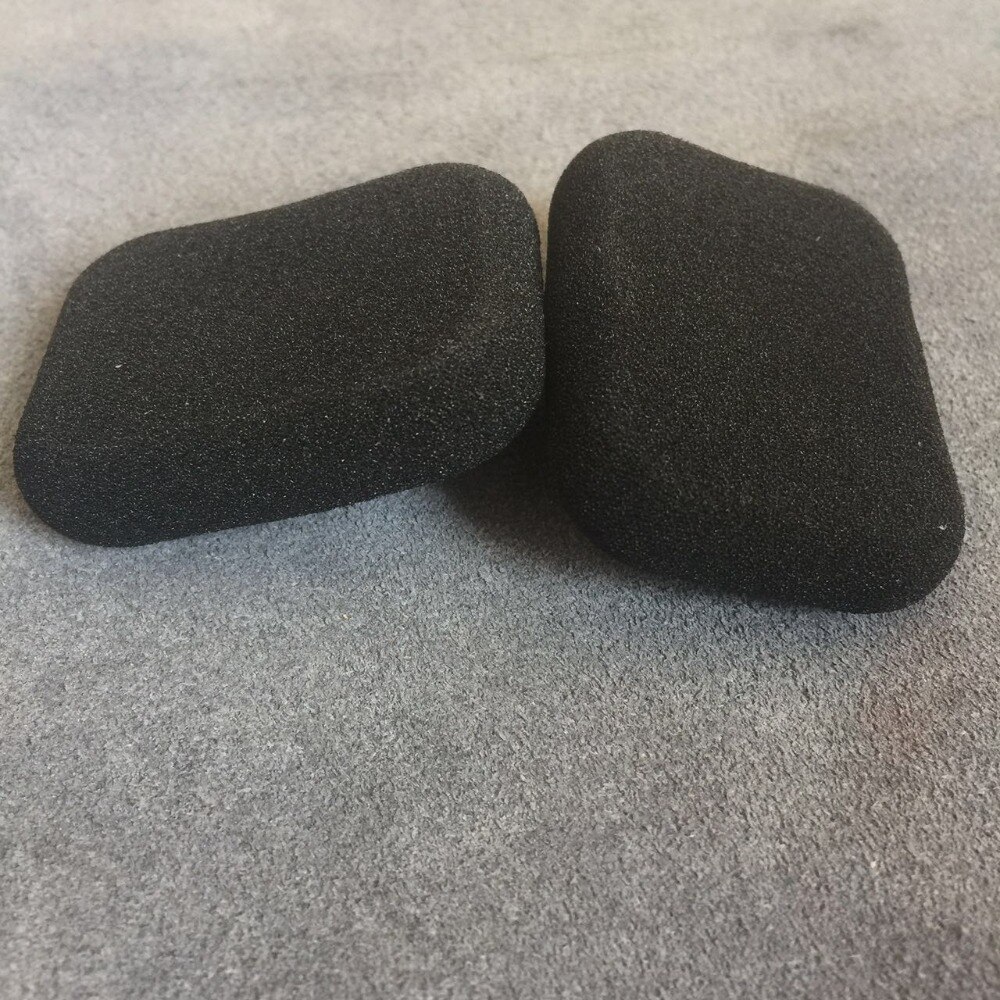 Nauszniki robić słuchawek Formularz 2/2i Kwadratowe piankowe wkładki douszne Grube wkładki douszne Gąbka robić słuchawek Akcesoria zamienne