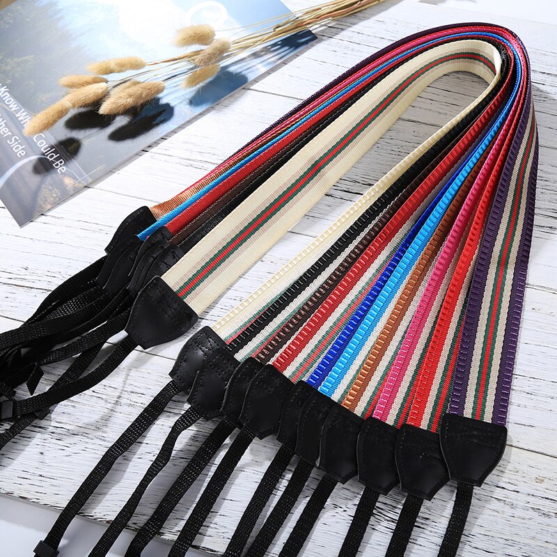 Retro Etnische Stijl Multi-color Serie Schouder Draagriem Camera Riem Riem Voor Sony ,Canon, slr/Dslr Camera 'S Universal