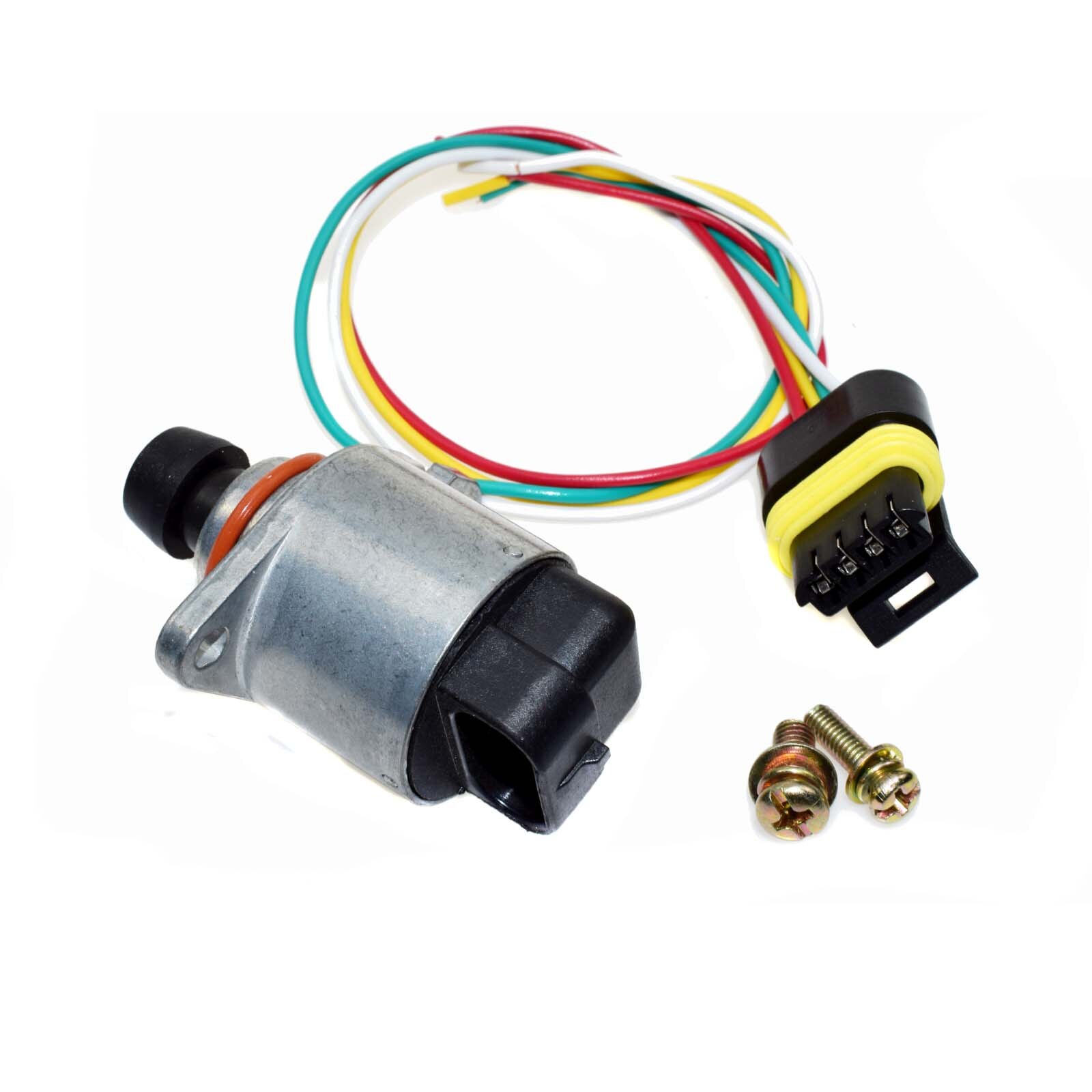 Wolfigo 17113209 tomgångsventil med elektrisk kontakt  pt2296 passar för gmc chevrolet isuzu 2 h 10673843751 8171132090
