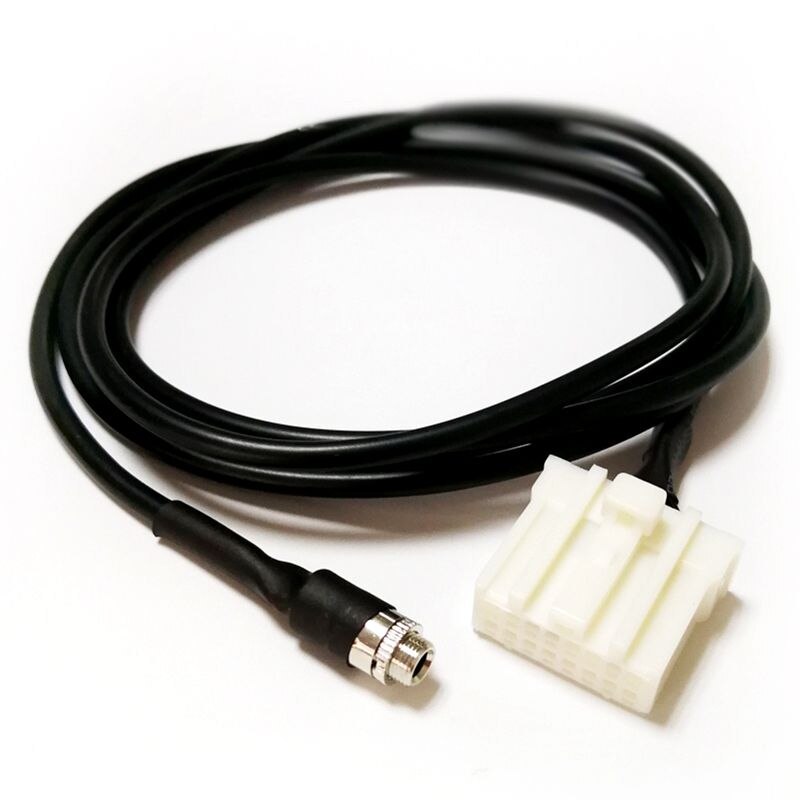 Bil aux indgang o kabel hun 3.5mm stik passer til mazda  m6/m3/ rx -8/ mx -5