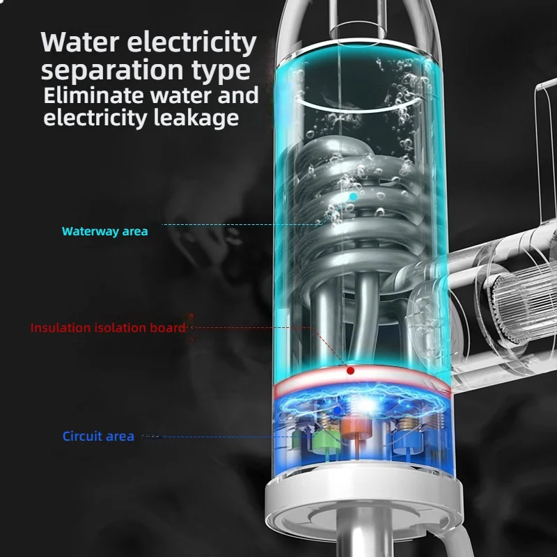 3000W 220V Electric Kitchen Water Heater Tap Instant stainless steel Water Faucet Heater Cold Heating Faucet Water Heater