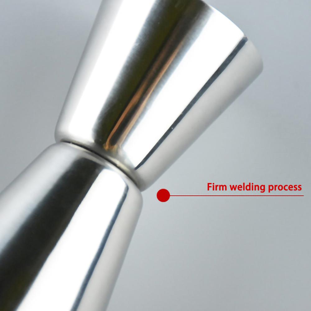 15/30ML Stainless Steel Measuring Cup Bar Metal Measuring Wine Glass Ounce Cup Bartending Measurement For