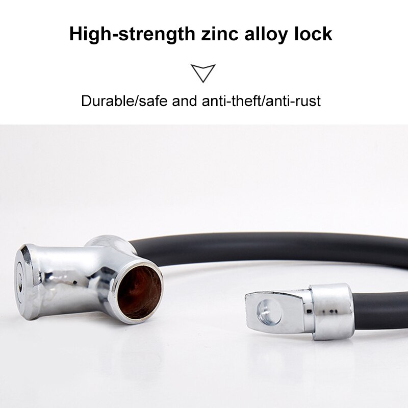 Candado antirrobo para bicicleta, anillo de bloqueo para barra de montaña, equipo de equitación X85,
