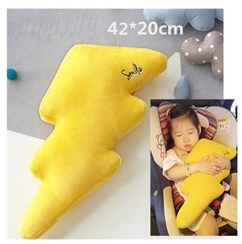 Kind Auto Sitz Kopfstütze Schlaf Unterstützung Kinder Nickerchen Schulter Gürtel Pad Hals Abdeckung Für Kinder Auto Sitz Gürtel Halten kissen