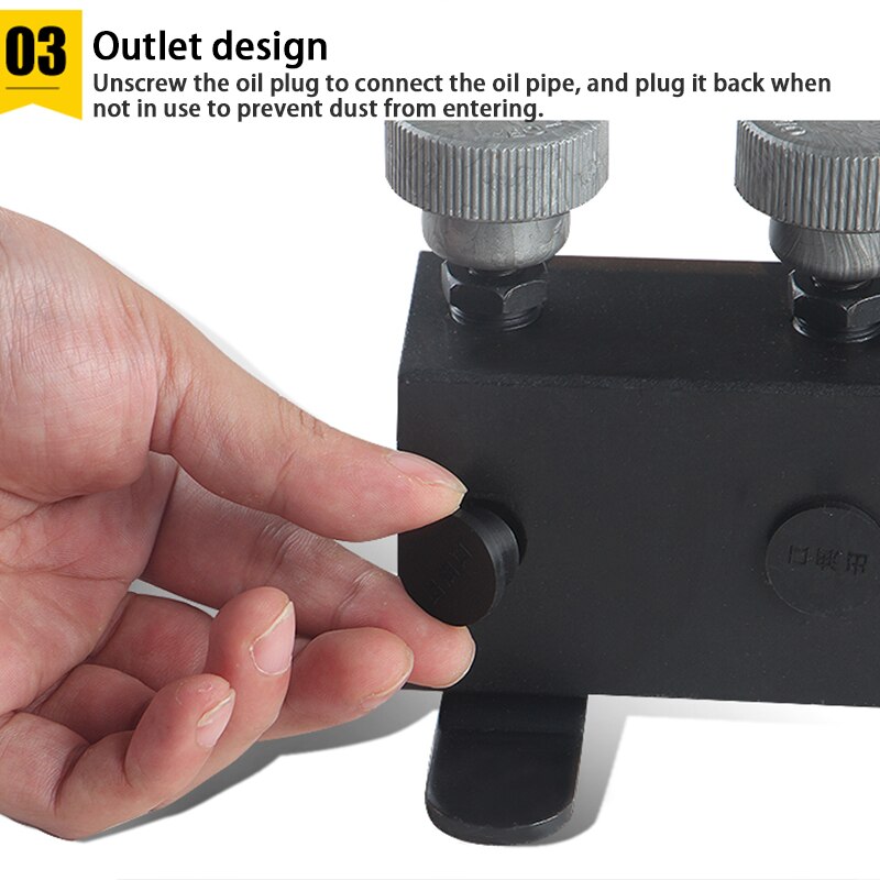 One-to-two Oil Circuit Distributor Electric High Pressure Hydraulic Solenoid Valve Tool Valve Distributor Two-way Equipment CH