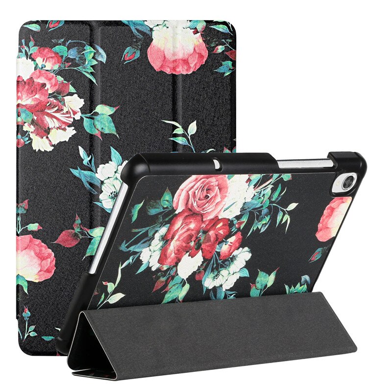 Nettbrettdeksel til lenovo smart tab  m8 tabm 8 hd fhd tb -8505x 8505f 8705f etui cute cat tiger wolf malt for lenovo  m8 etui deksel: Md