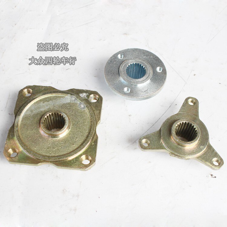 5 tums 17t 3/4 håls bakhjulsnav passar för bakaxel diy kina 110cc 168 200f go kart buggy karting atv utv quad bike parts