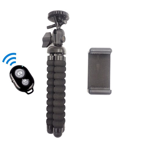 Duszake P11 Smartphone Mini Tripod For Phone Lightweight Flexible Tripod for Iphone Gorillapod Tripod for Mobile Phone Stand: Tripod Contoller