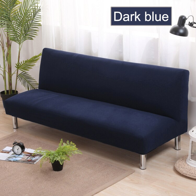 155-190cm universal sovesofa betræk stretch sofa betræk sofa funiture sofa betræk uden armlæn foldebetræk til sovesofa: B58- n