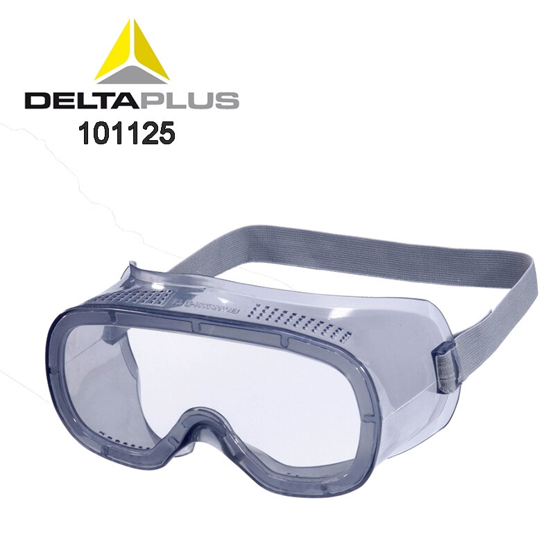 DELTAPLUS 101125 Chemical safety glasses Transparent Anti-splash ventilation Breathable goggle Laboratory protective glasses