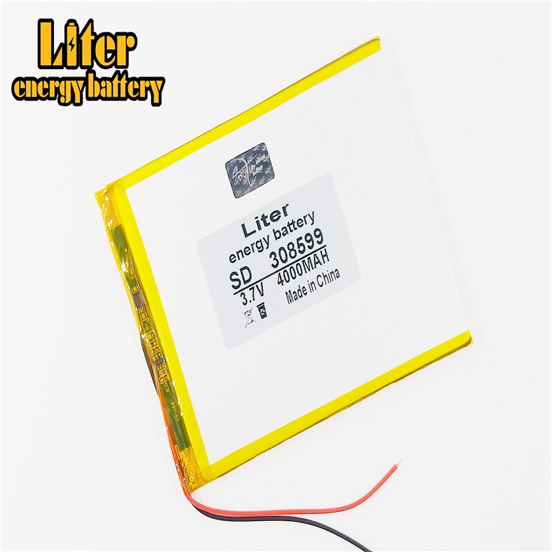 Tablet pc 3.7V,4000mAh (polymer lithium ion battery) Li-ion battery for tablet pc 7 inch 8 inch 9inch [308599]
